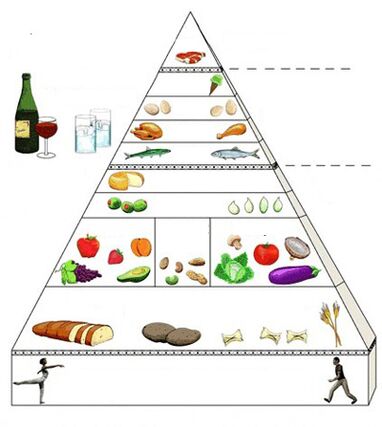 פירמידת מזון לגסטריטיס